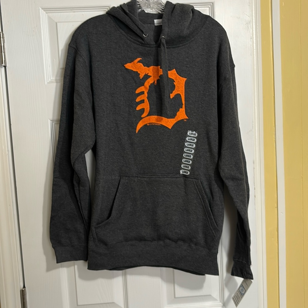 State of Michigan, Detroit D logo sweatshirt